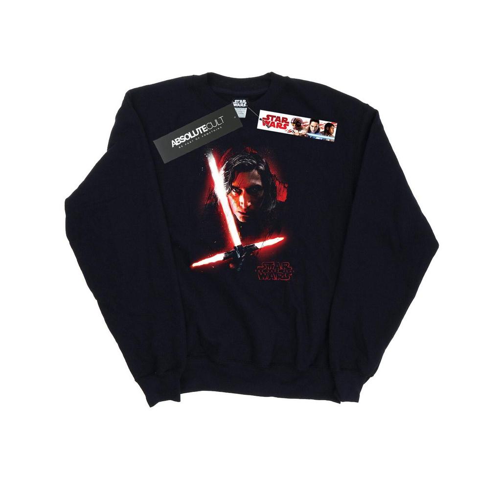 Star Wars Womens/Ladies The Last Jedi Kylo Ren Brushed Sweatshirt