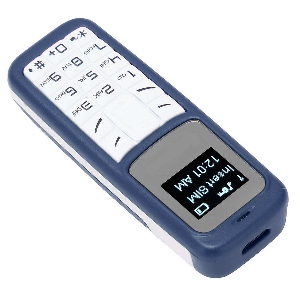   Mobile Cell Phone Small Mobile Phone   Headset Dialer with Ear Hook Support SIM 0.66inch