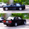 Modely autíček BMW M3 1987 v měřítku 1/36, slitina diecast, otevírací dveře, natahovací, retro modely vozidel pro děti, kluky, dárky, sbírka