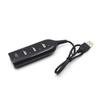 4-port USB2.0 Splitter Black