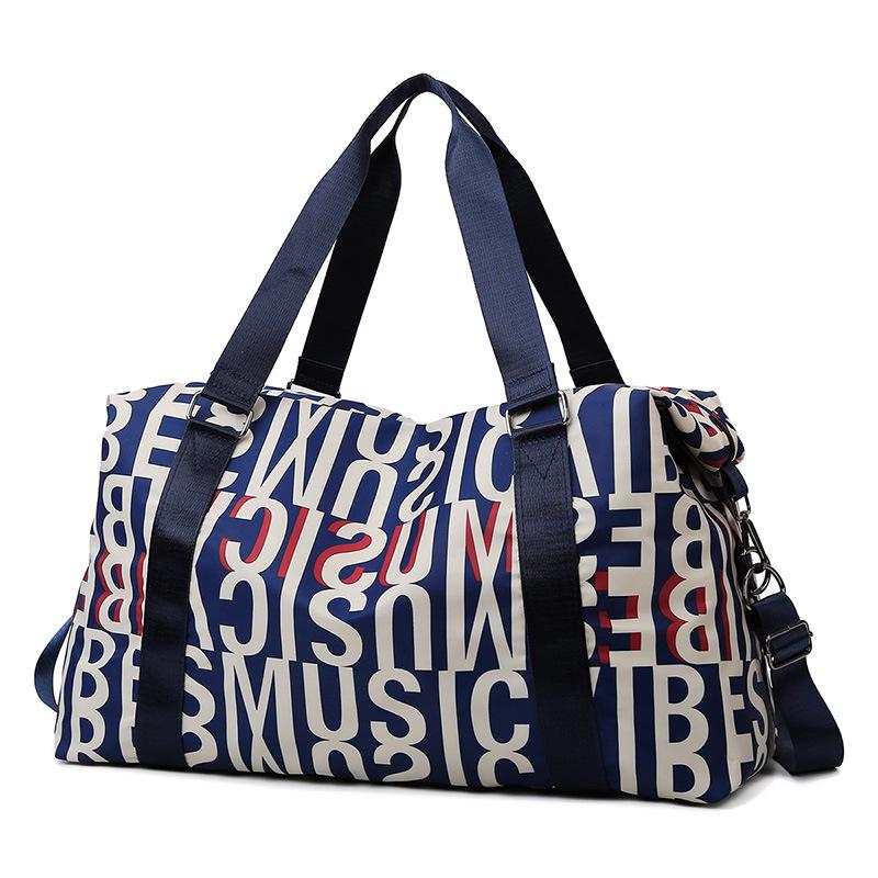 Multifunctional Yoga and Sports Travel Bag with Dry/Wet Separation, Large Capacity, and Trolley-Ready Design.