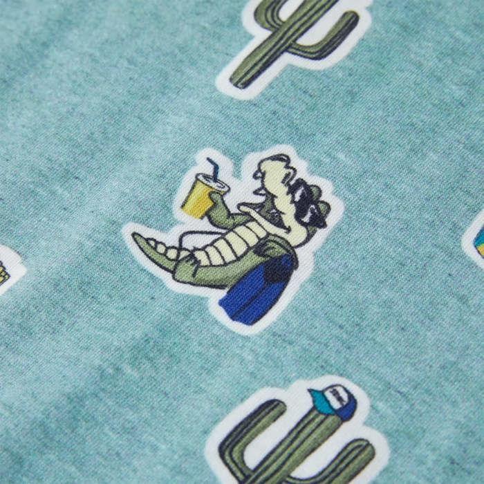 T-shirt pour enfants mélange vert clair 92/104/116/128/140