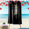 Guardian Realm beach towel soft Beach towel for vacation photos quick-drying swim towel seaside Absorbent bath towel Fashion Comfort beach