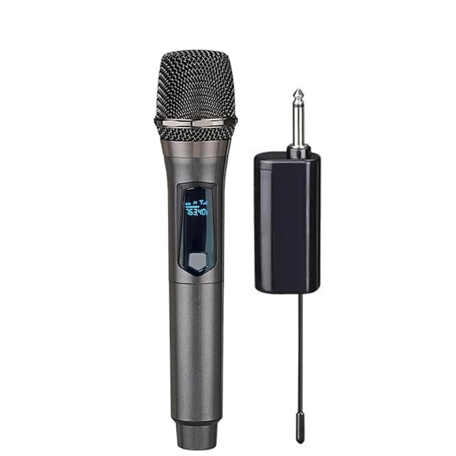 

Беспроводной микрофон, Перезаряжаемый динамический микрофон, УВЧ микрофон с приемником 6,35 мм