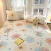 New Cotton Fitted Sheet Single Piece Printed Design Home Bedroom Fitted Sheet All-inclusive Anti-slip Bed Sheet