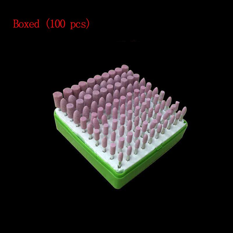 3mm Red Corundum Grinding Head Multi-style Combination Set Grinding Wheel Grinding Head Mini Electric Grinding Grinding Head