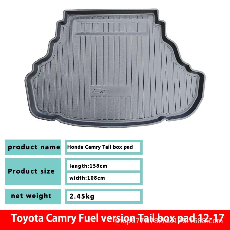 Durable Waterproof Eco-friendly TPE Trunk Mat for Toyota Camry