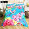 Watercolor Hummingbird Duvet Cover Set Decorative 3 Piece Bedding Set With 2 Pillow Shams Full King Queen Size Bedroom Decor