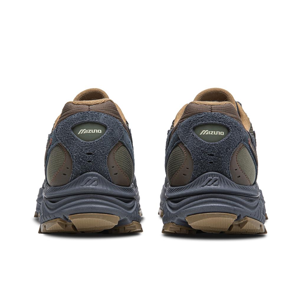 Mizuno Racer Adv Utendørs Sklisikre Slitesterke Fritidssko med Lav Ankel Unisex sneaker Skifer-Svart Brun D1GH241212