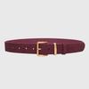 Women's Retro Suede Belt with Pin Buckle: Elegant and Versatile Leather Accessory for Jeans and Suits