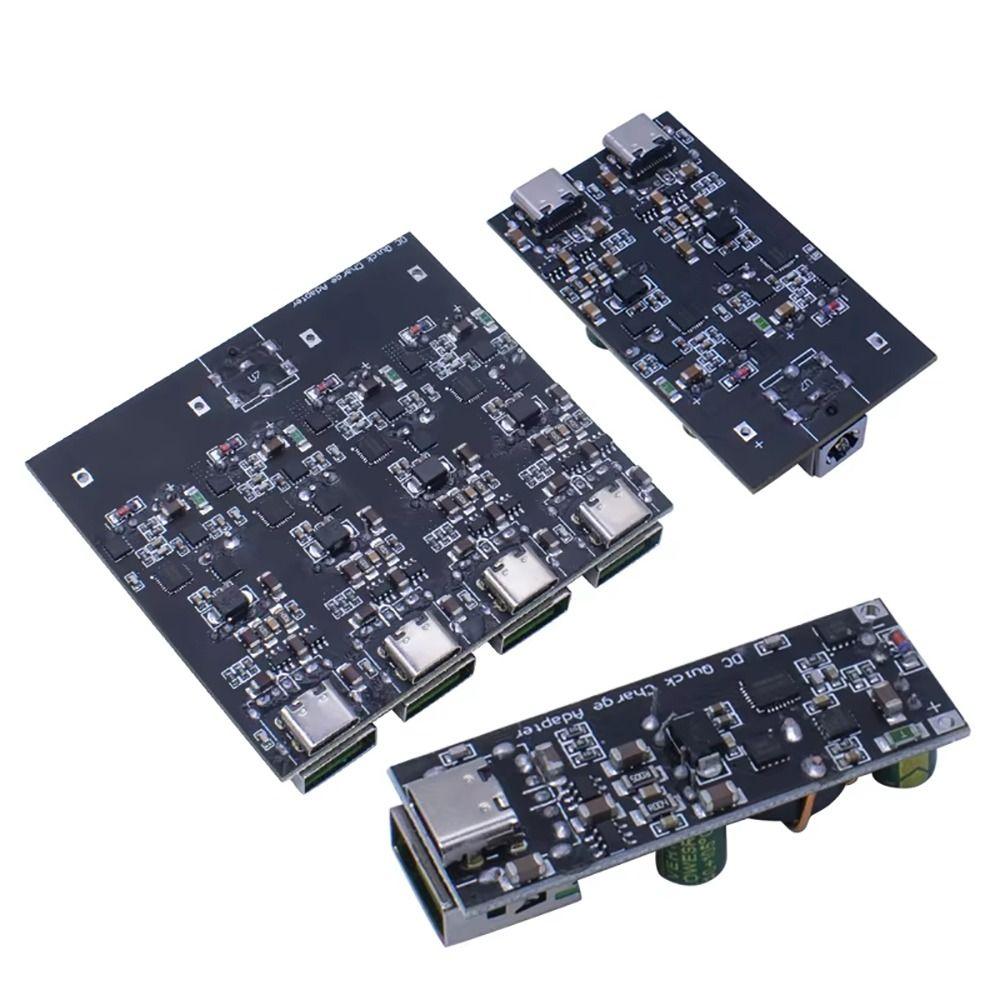 1 2 4 Way USB Type-C Quick Charge Adapter Step Down Buck Boost Module Mobile Phone Charging