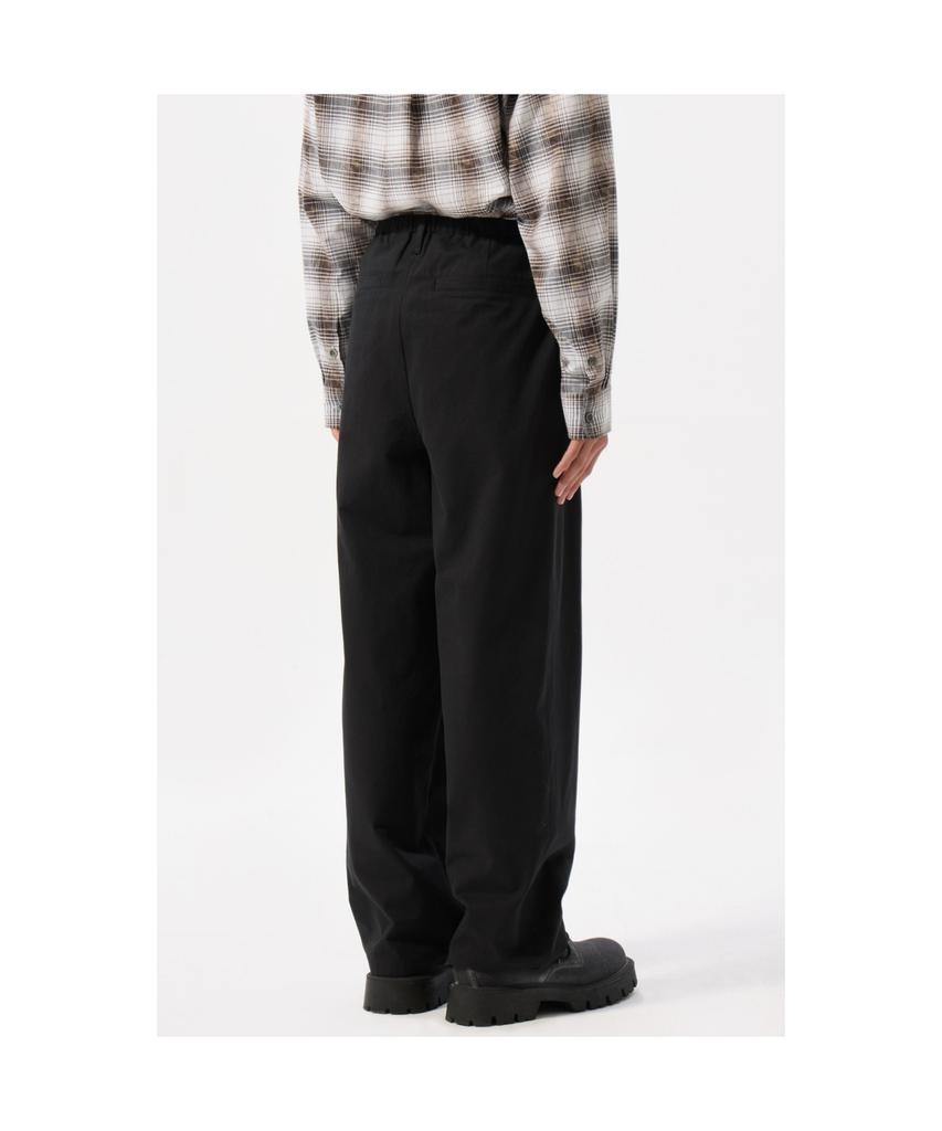 Keoseuuteommellou Black Wide Fit Cotton Setup Pants Cwpas25242Bkx
