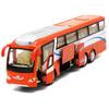 Passenger Bus Model Simulation Alloy Pull Back Car Model Collection Ornaments Children's Toys Diecast Car Fun Toys For Boys