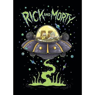 UFO Space Cruiser Fleece Blanket