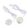1 Pcs Dc5V Dimmable 48/55Mm Led Chips Smd5730 Led Lamp Usb Dimmer 5W 10W Light Board White Warm Light With On/Off Swicth Cable
