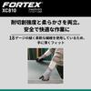 Showa Glove XC810 Fortex Nitrile Palm Cut Resistant Gloves Level D Touchscreen Compatible L Size Grey 18 Gauge Work Safety Gloves 1 Pair