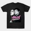 Asian Size Men Black Print T-shirt Sparks Brothers No-Cut Heat Transfer Print Cotton Tshirt