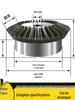 1:2 Ingranaggi Conici Acciaio 45#, Ingranaggio Conico Dritto, Moduli 1 - 4, Ingranaggio di Sterzo 90°