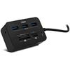 NOX Lecteur De Cartes Complet USB 3 -NXLITERDRONE- USB HUB Et Lecteur De Cartes, Compatible Avec La Plupart Des Cartes, USB 3.0,