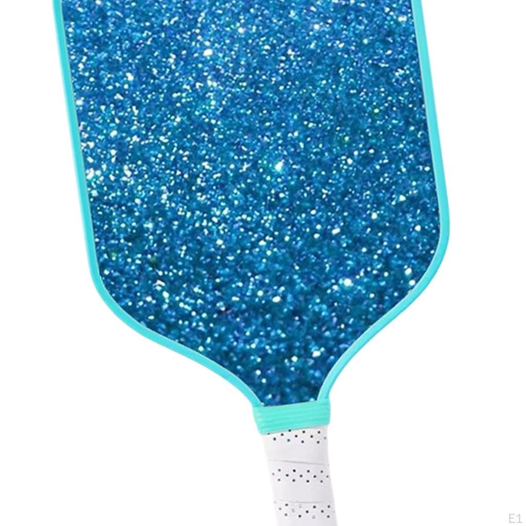 Pickleball Paddle Premium Carbon Fiber for Gifts Men Women Training Play Blue