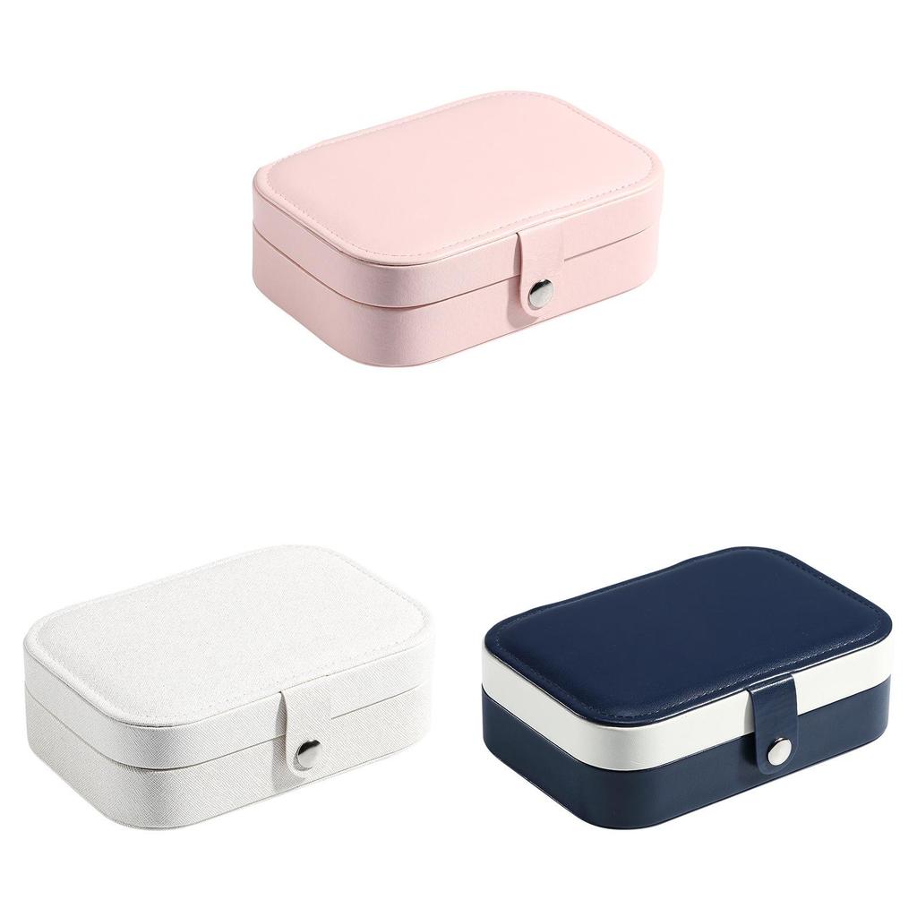 Jewelry Organizer Case With Leather Material For Travel And Gift Giving