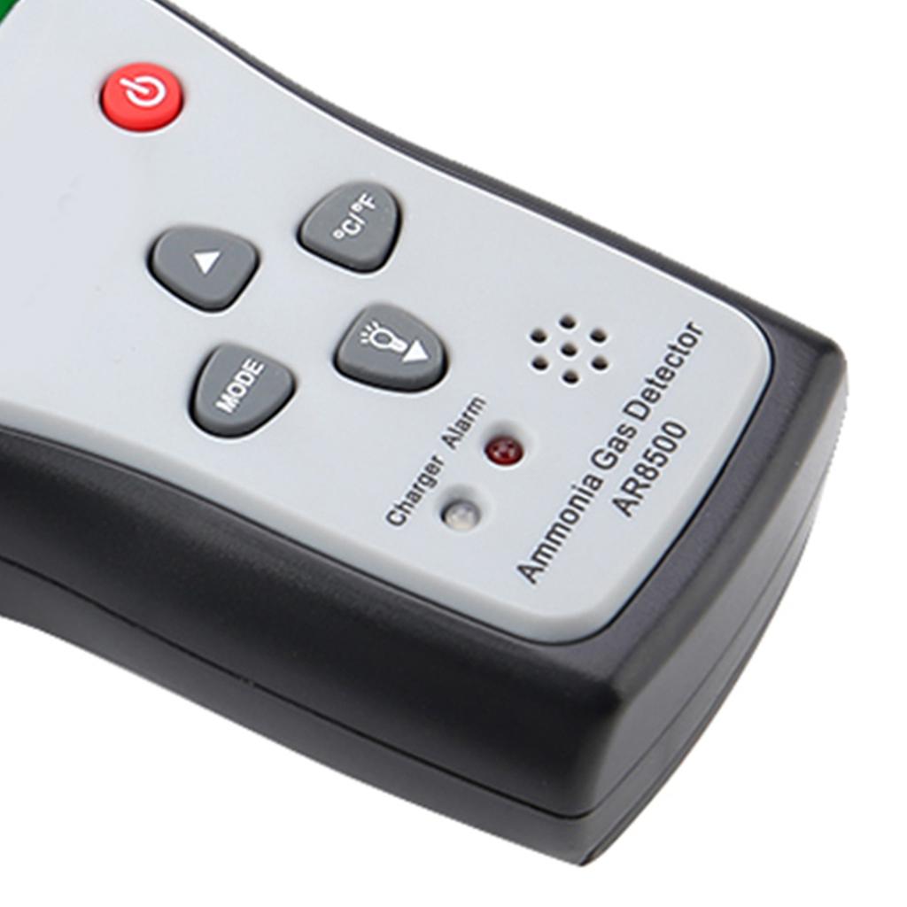 SMART SENSOR AR8500 Ammonia Detector Gas  3 Tester Monitor with Acoustic Optical Double Alarm 0‑100PPM 100-240V