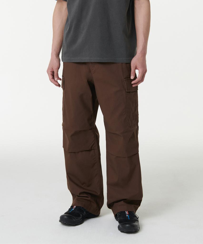MUSINSA STANDARD Cotton Parachute Cargo Pants [Baroque Brown]