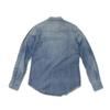 Used 9921 Western Denim Shirt 417374 Y890L 7832 S Crushed 16 Stainless Steel Eddie Era Cotton Washed Blue Men's from