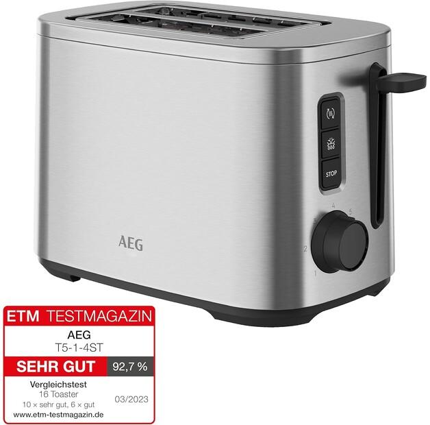 Тостер AEG Electrolux T5-1-4ST Deli 5 (950 008 734)