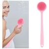 Anti-Slip Handle Exfoliating Scrubber with Hanging Hole Skin Massager Bath Soft Back Brush  Lazy