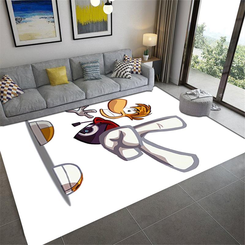 2025 Neuer Rayman Teppich für Wohnzimmer Schlafzimmer Zuhause Sofadekoration, Kinderspiel Rutschfeste Fußmatte130