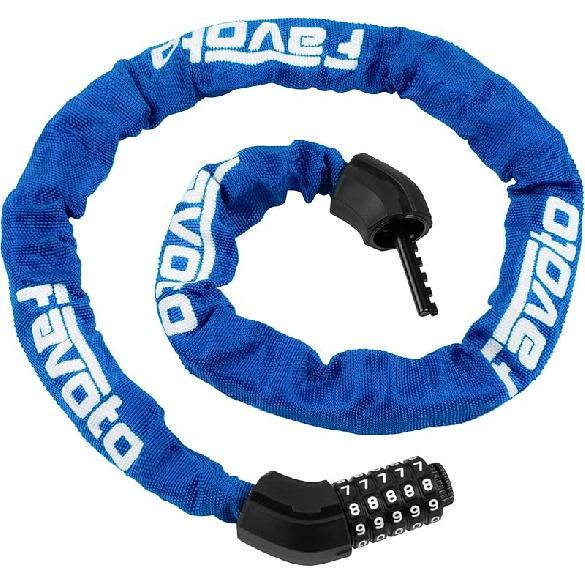 Замок велосипедной цепи Favoto — 5-значный комбинированный противоугонный велосипедный — фото 9