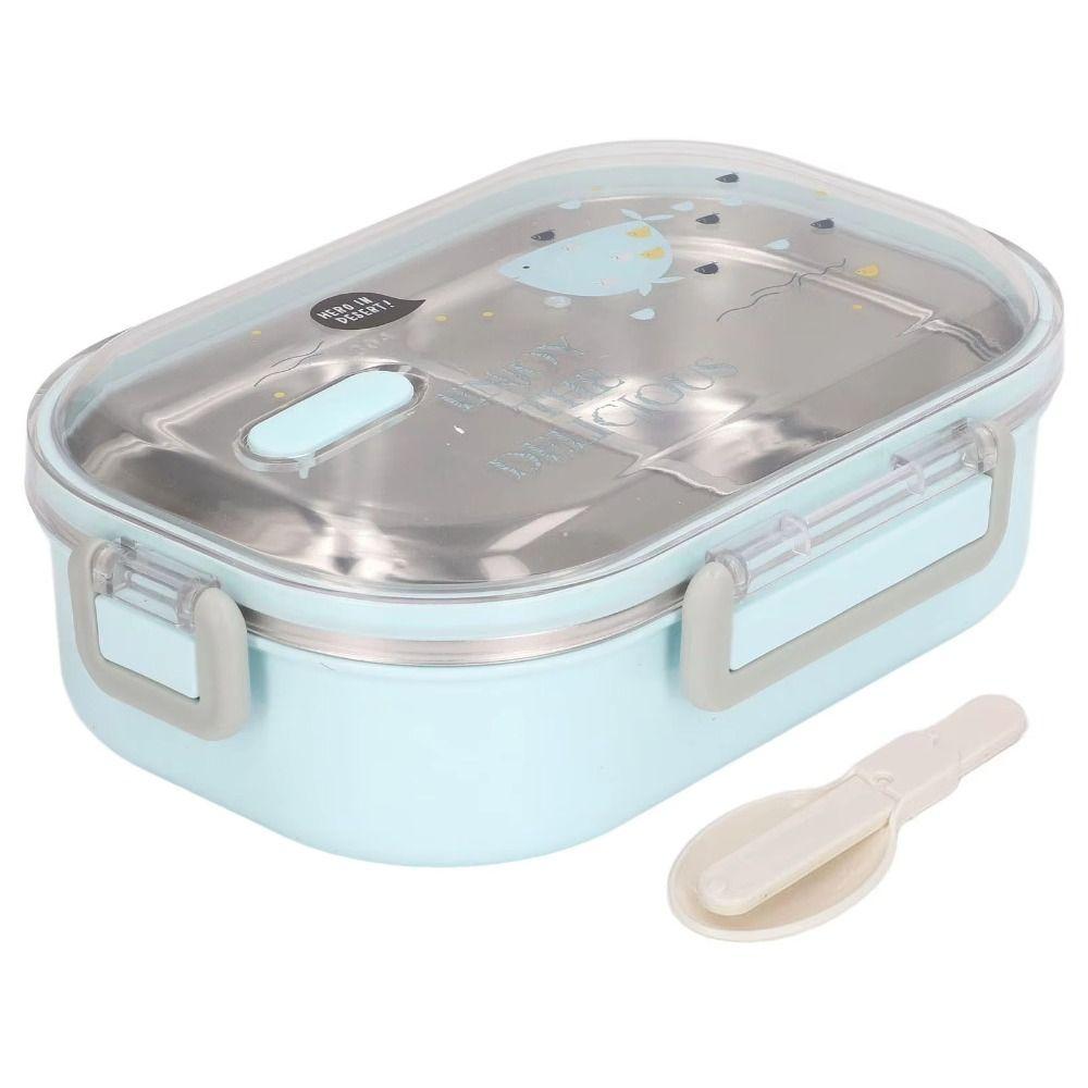 Compartment Thermal Insulation Lunch Box Microwavable Food Storage Container  for School/Office