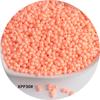 2x4mm Solid Color Glass Peanut Beads for DIY Jewelry & Hair Accessories