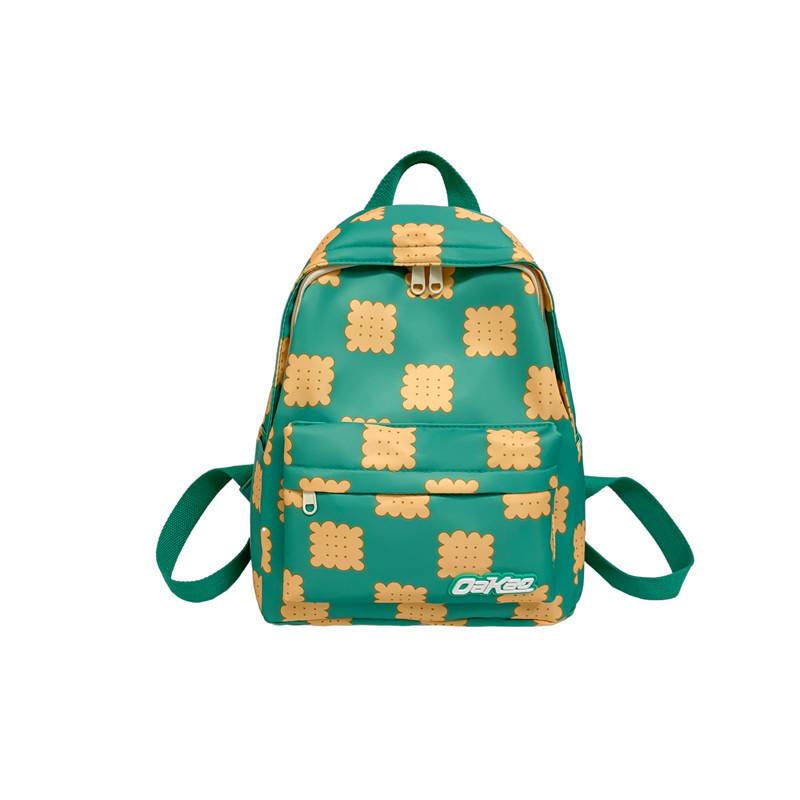 2024 New Korean Style Fashionable Sweet Cartoon Backpack Nylon Material