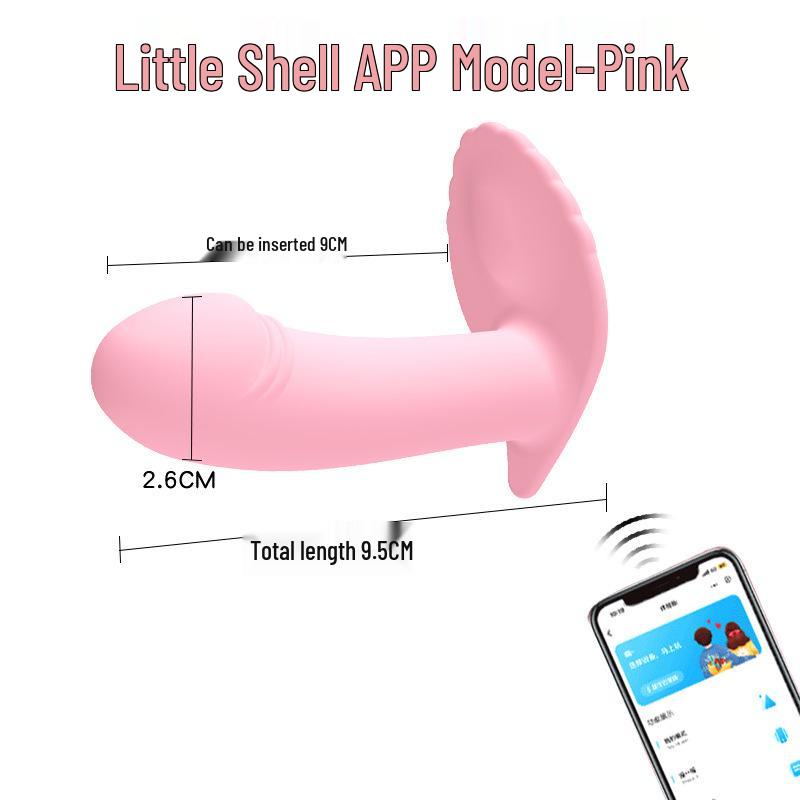 Long Love Wearable Vibrating Dildo Massager for Women - Erotic Self-Pleasure Panty Bullet Toy