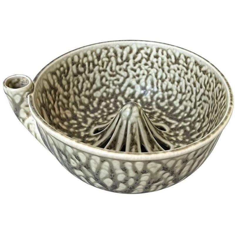 J1UL1N Berry For Cleaning Bowl Ceramic Rinse Bowl 360 Degree Rotating Swirling For Berries Vegetables