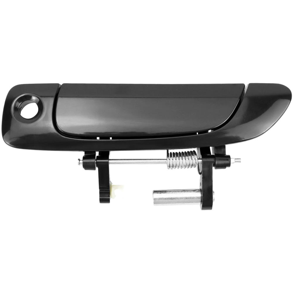 Door Handle Set for For HONDA Civic 2001 to 2005 Exterior ABS Black Front and Rear Left Right Replacement Parts