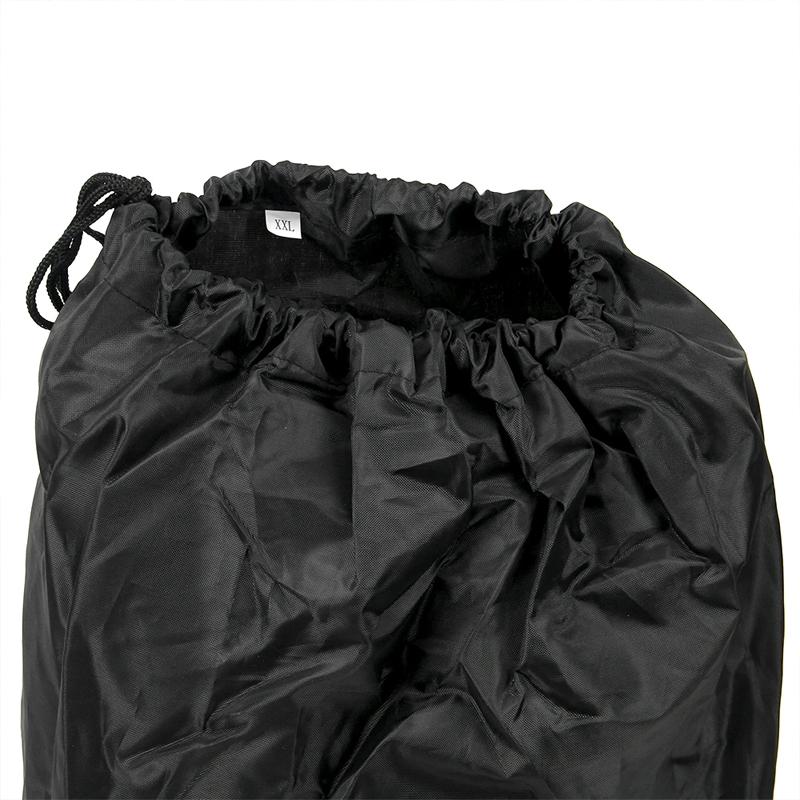 Quad Bike ATV Cover Universal 190T Waterproof Dustproof Motorcycle Vehicle Scooter Kart Motorbike Covers M L XL XXL XXXL Black