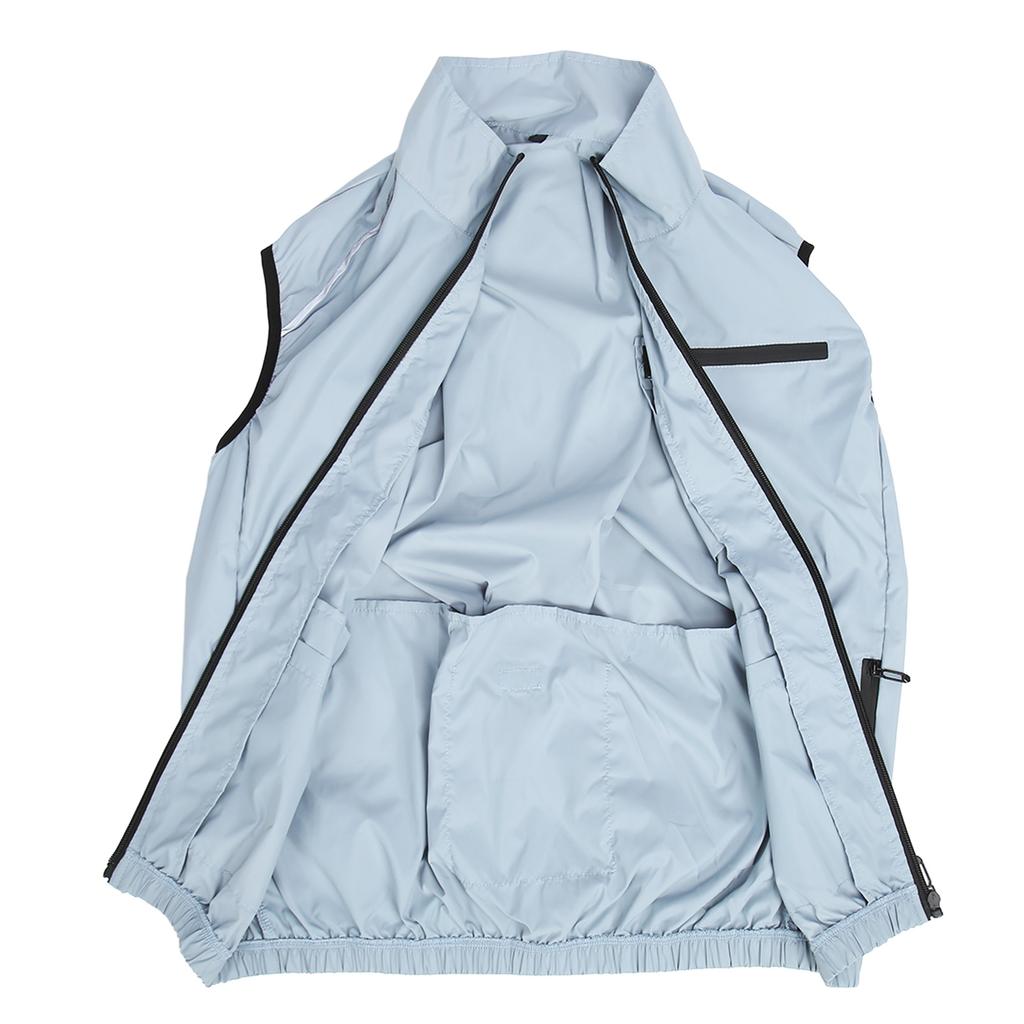 Vestă de răcire cu 2 ventilatoare, 3 niveluri reglabile, răcire rapidă, circulație, haine condiționate pentru Ho