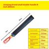 1 Pack T12 Bearing Steel Rhombus Files With Non Slip Handles Sturdy Durable For Woodworking Metal Grinding DIY Tasks