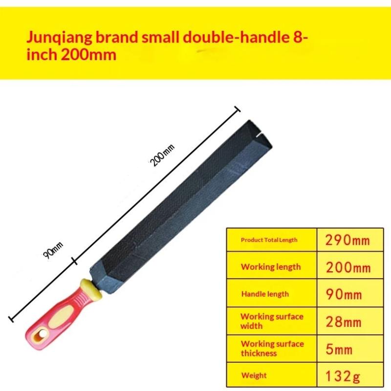 1 Pack T12 Bearing Steel Rhombus Files With Non Slip Handles Sturdy Durable For Woodworking Metal Grinding DIY Tasks