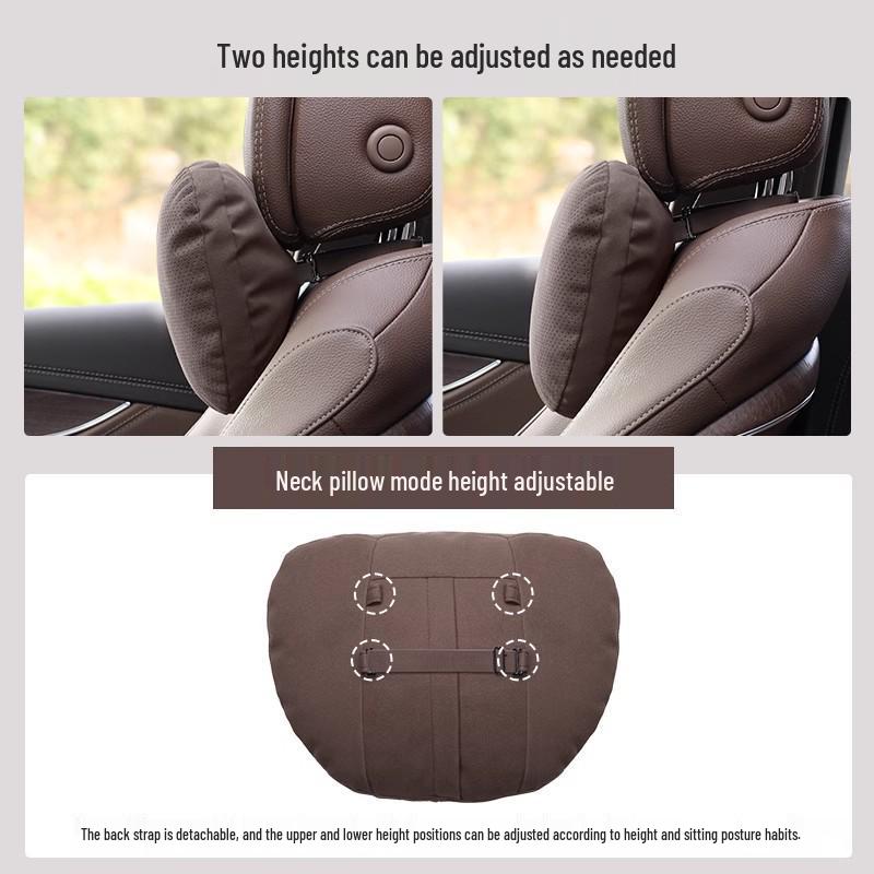S-Class, Maybach, BMW, Tesla Headrest & Lumbar Support Pillow