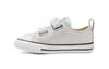 All Star 2V Low Top Toddler Shoes Silver Infant And Toddler 767777C