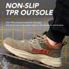 Anti-puncture Work Shoe For Man  Breathable Safety Work Sneakers With Iron Toe Indestructible Shoes Breathable Work Boots