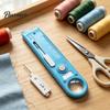 Sewing Tool with Magnifier 1/2Pcs 4-In-1 Threader Seam Remover, & Clothing Alteration Supplies Scale, Multi-Function Magnetic Threading Device
