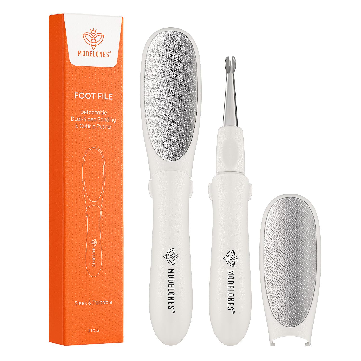 

Modelones Мини Пяткошлифовка для Жесткого Педикюра Инструмент с Безопасным и для Рук и Ног Включает Набор Цветных Гелей Пилка, Кожа, Многофункциональная Двусторонняя