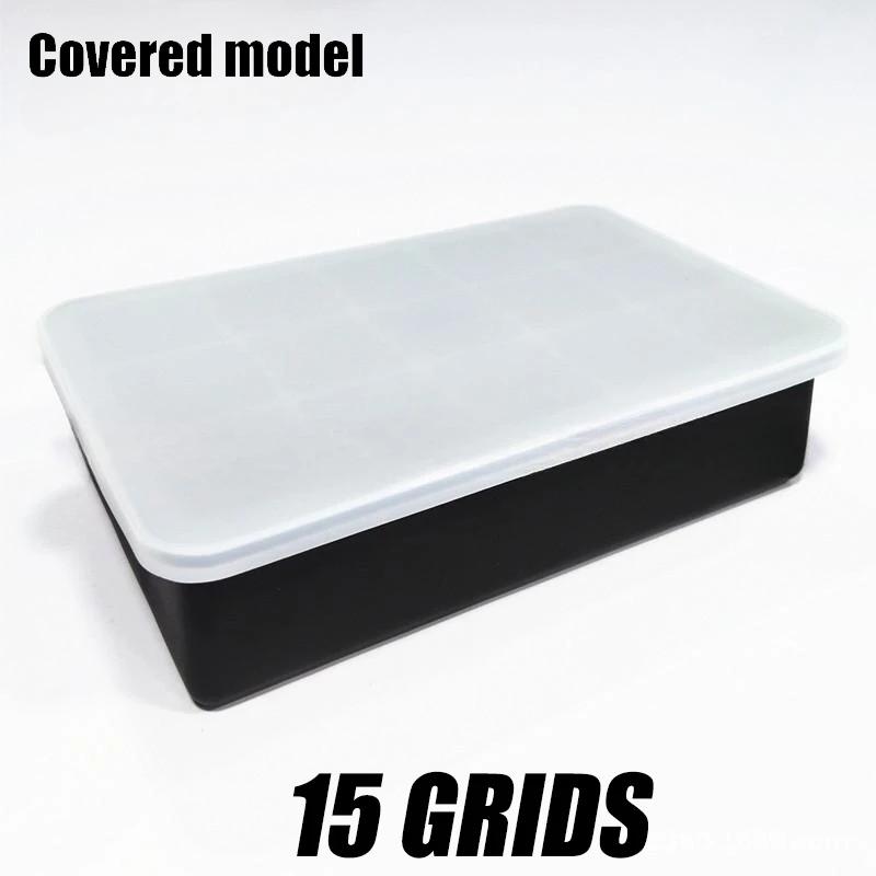 4/6/8/15 Grids Silica Gel Ice Cube Mold Large Square Ice Cube Ice Cube Mold DIY Ice Maker Cube Tray Ice Cube Tray