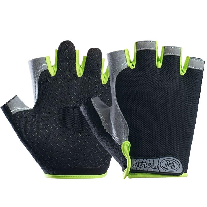 Cycling Motorcycle Gloves for Men Women Breathable Anti-slip Fitness Gym Gloves MTB Bicycle Gloves Summer Sport Fingerless Glove