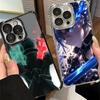 Sword Art Online Kirito Plating Phone Case For Xiaomi Poco X5 X6 X7 X8 Pro Max F8 Ultra F7 M8 M7 M5S Redmi 15C 15 14C 13C 13 X3